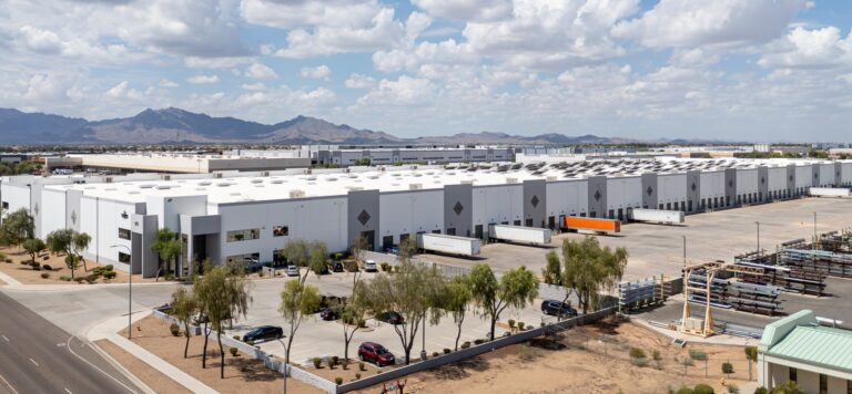 418,000-square-foot industrial warehouse acquired by INDUS Realty Trust in Tolleson, Arizona.