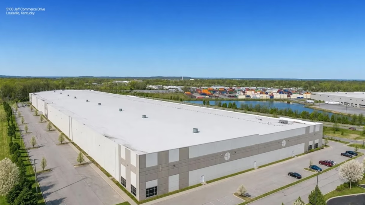 Industrial warehouse at 5100 Jeff Commerce Drive in Louisville, Kentucky
