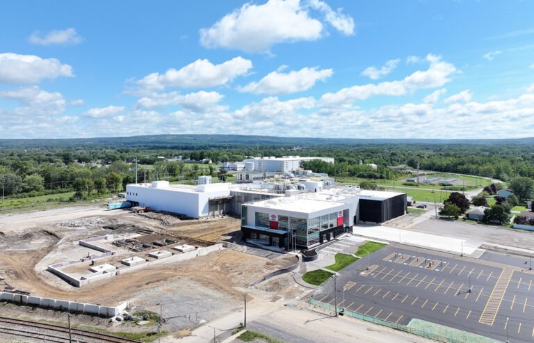 Wells ice cream manufacturing plant in Dunkirk, New York.