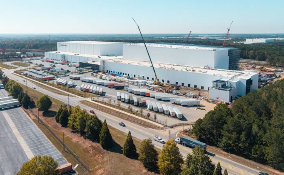 NewCold automated warehouse facility in McDonough, Georgia.
