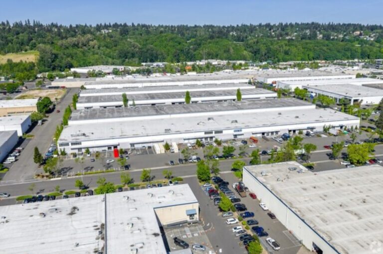 Warehouse at 1100 Andover Park West in Tukwila, Washington.